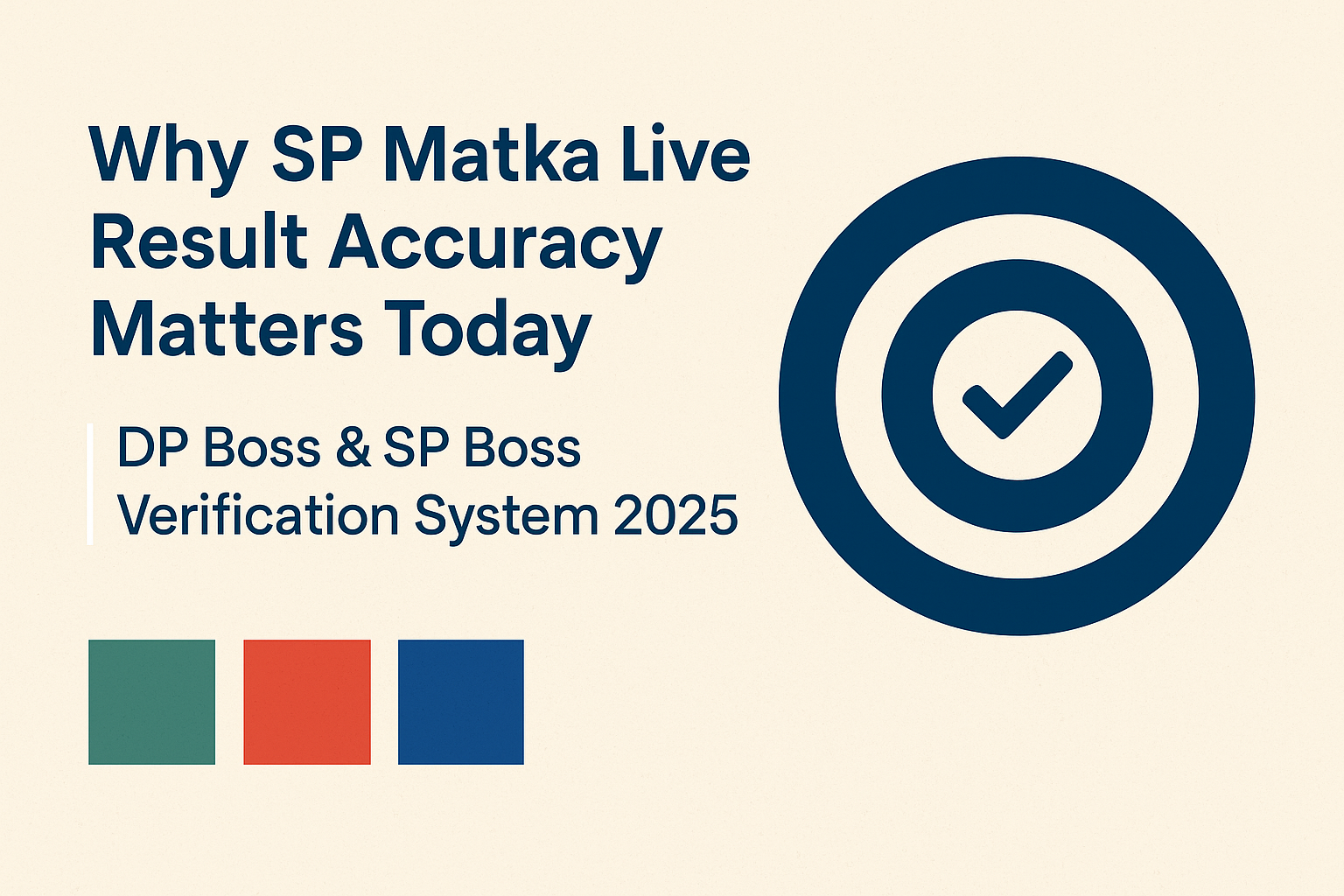 SP Matka Today Live Result Accuracy | DP Boss, SP Boss, DPBoss2 & SPBoss2 Verified Updates 2025
