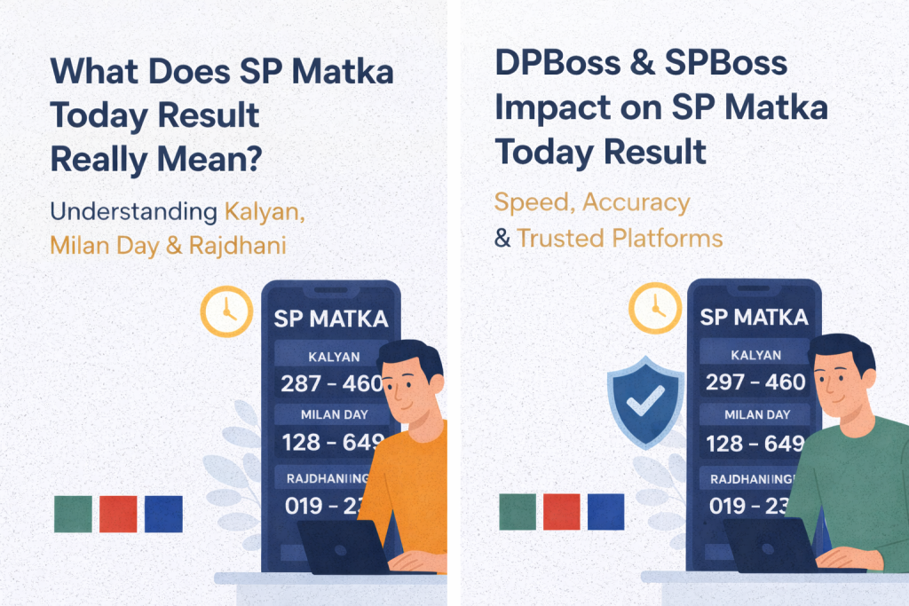 SP Matka Today Result Explained – How DP Boss & SP Boss Help Users Stay Informed (2025)